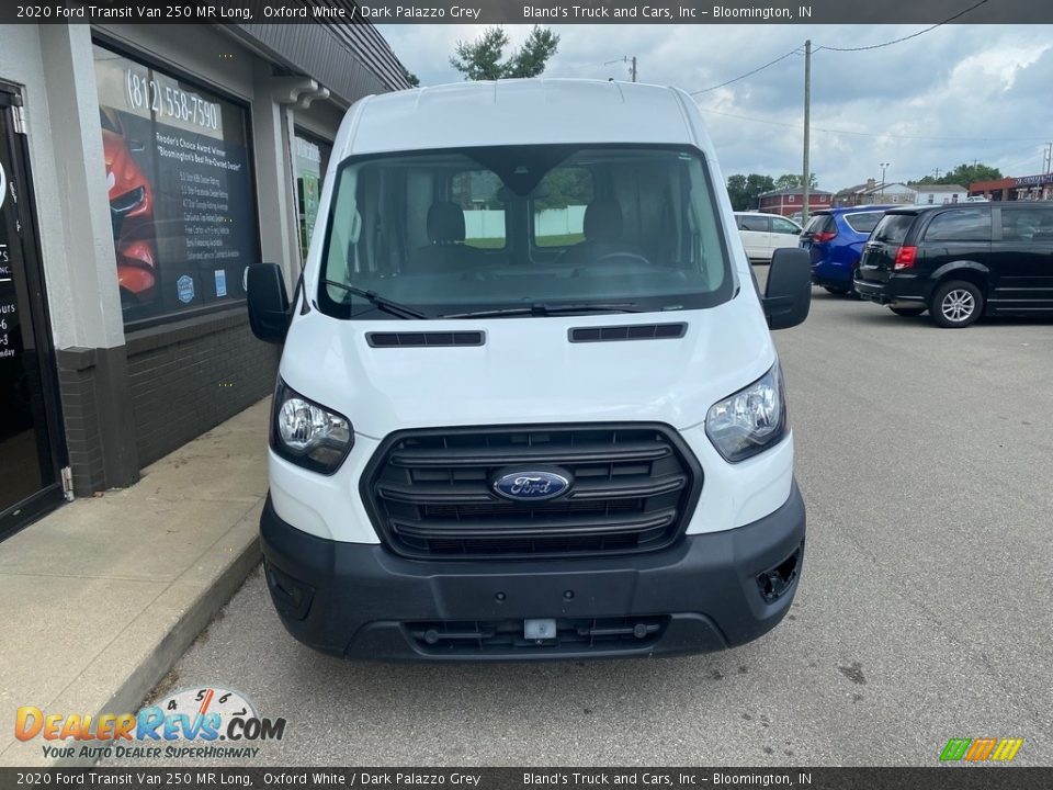 2020 Ford Transit Van 250 MR Long Oxford White / Dark Palazzo Grey Photo #29