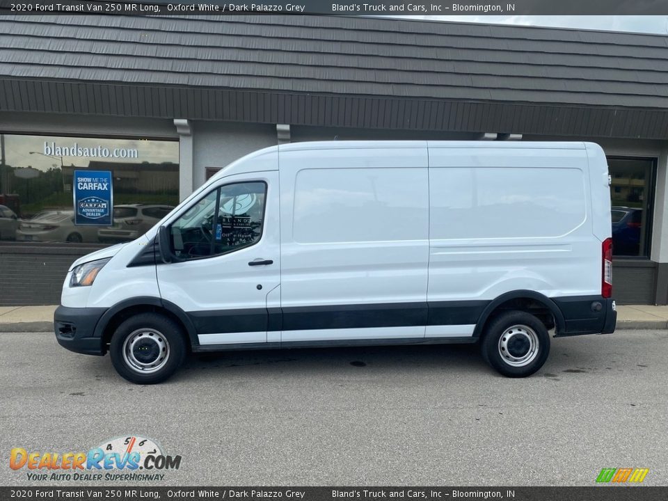 2020 Ford Transit Van 250 MR Long Oxford White / Dark Palazzo Grey Photo #31