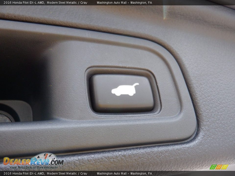 2016 Honda Pilot EX-L AWD Modern Steel Metallic / Gray Photo #29