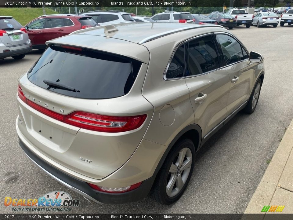 2017 Lincoln MKC Premier White Gold / Cappuccino Photo #36