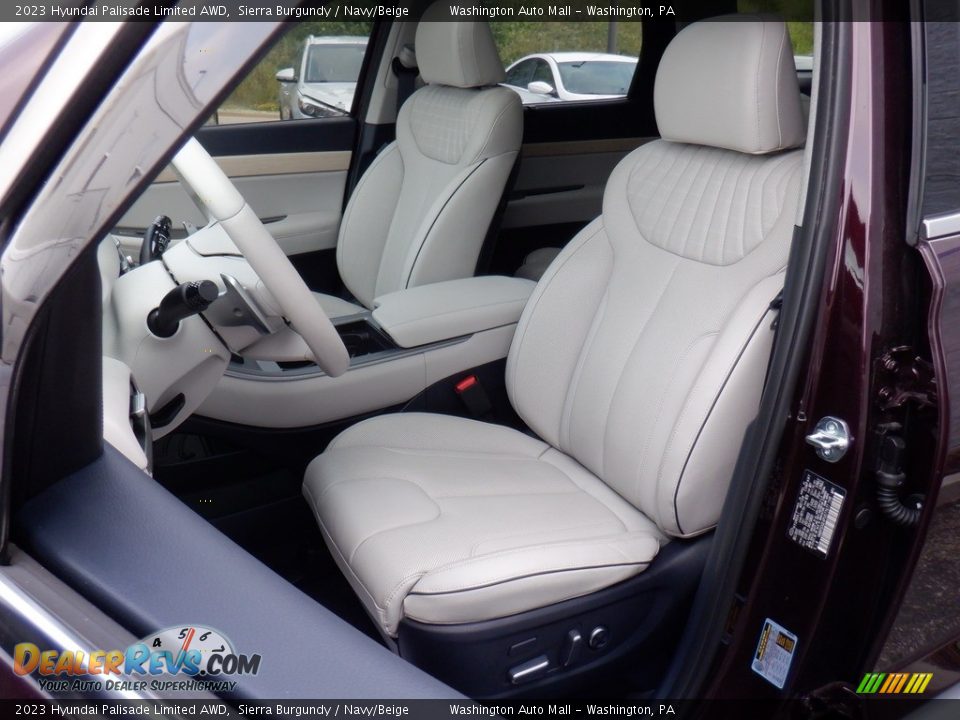 Front Seat of 2023 Hyundai Palisade Limited AWD Photo #17