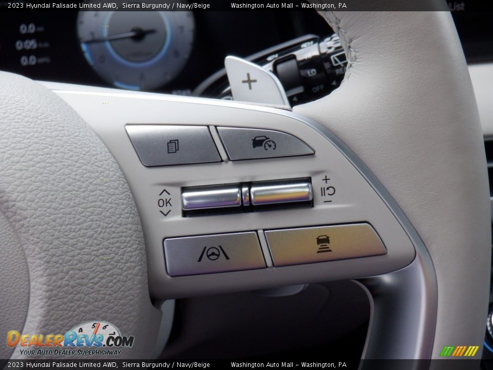 2023 Hyundai Palisade Limited AWD Steering Wheel Photo #25