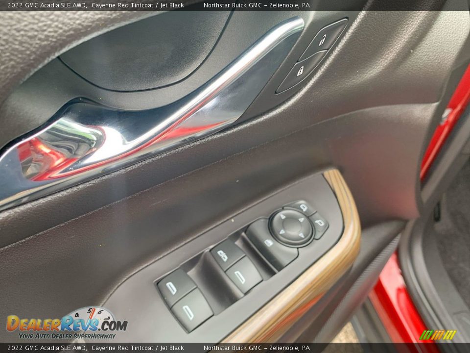 2022 GMC Acadia SLE AWD Cayenne Red Tintcoat / Jet Black Photo #22