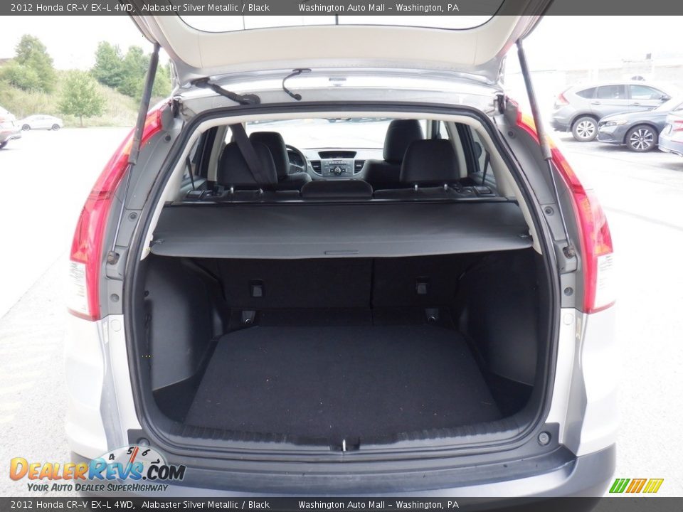 2012 Honda CR-V EX-L 4WD Alabaster Silver Metallic / Black Photo #30