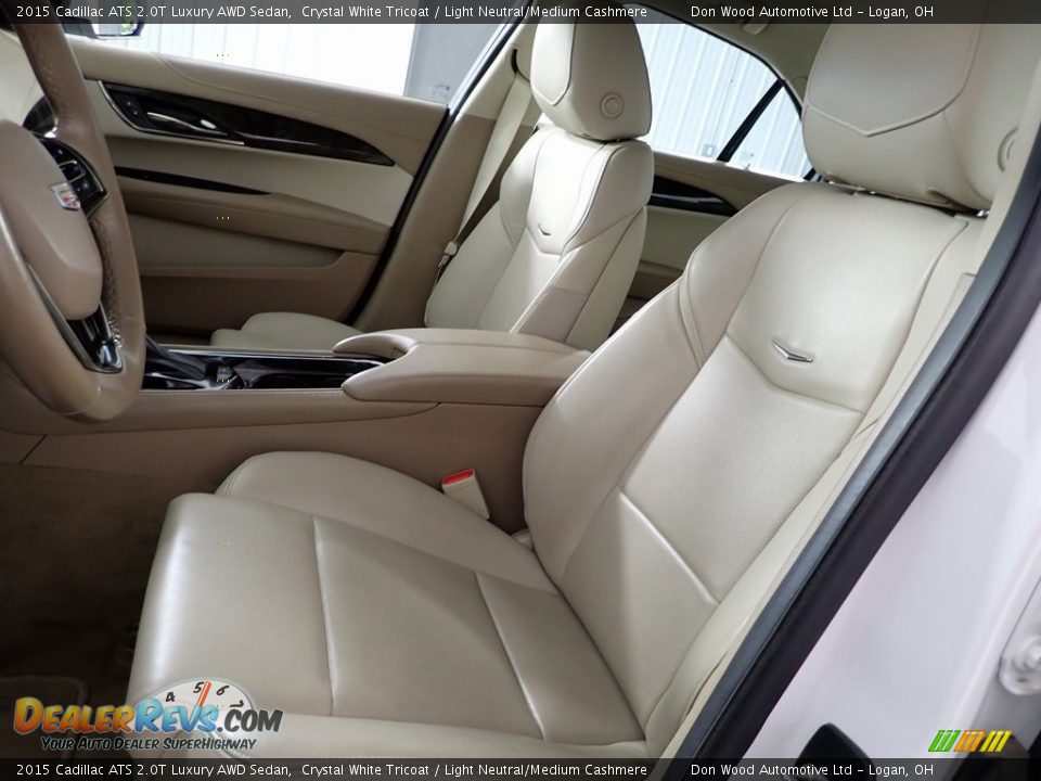 Front Seat of 2015 Cadillac ATS 2.0T Luxury AWD Sedan Photo #15