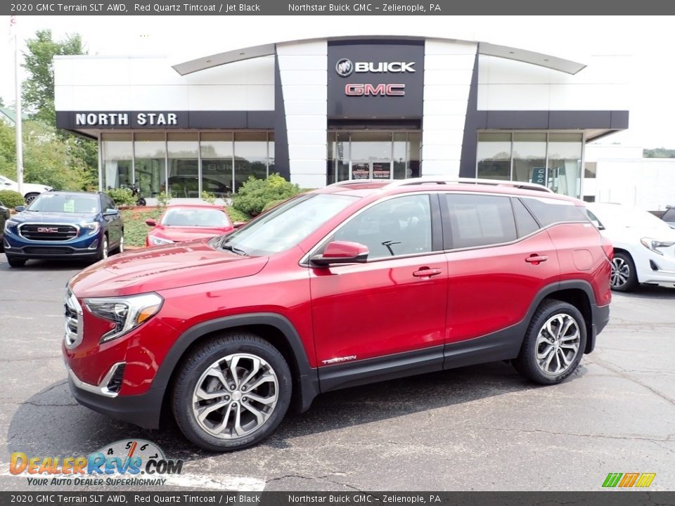 2020 GMC Terrain SLT AWD Red Quartz Tintcoat / Jet Black Photo #1