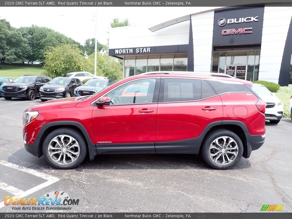 2020 GMC Terrain SLT AWD Red Quartz Tintcoat / Jet Black Photo #2