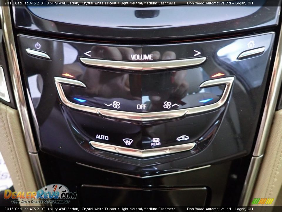 Controls of 2015 Cadillac ATS 2.0T Luxury AWD Sedan Photo #19