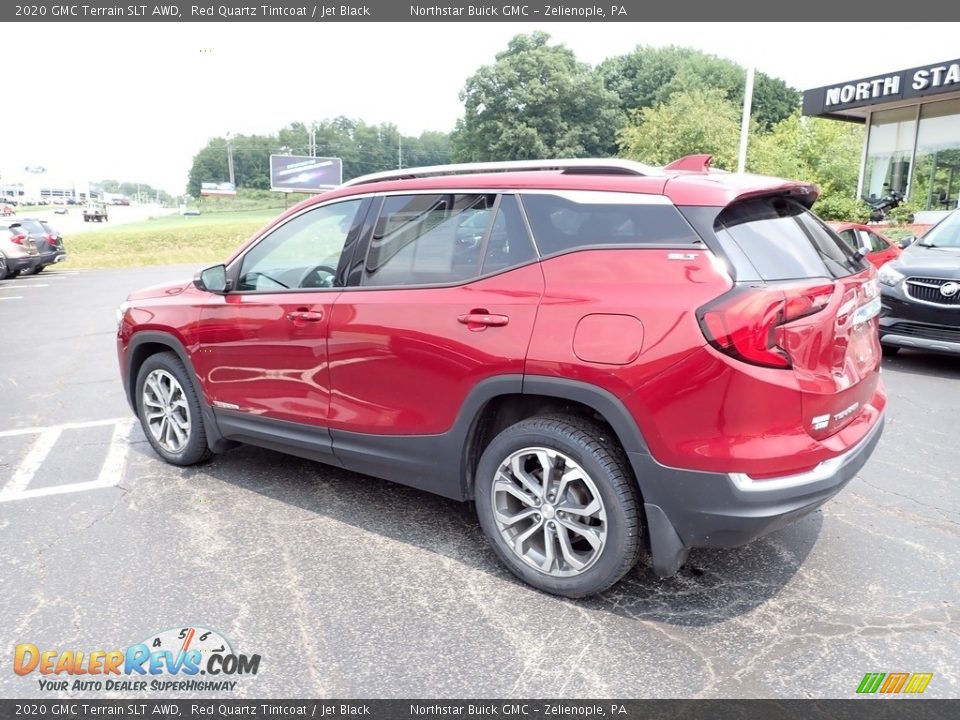 2020 GMC Terrain SLT AWD Red Quartz Tintcoat / Jet Black Photo #3