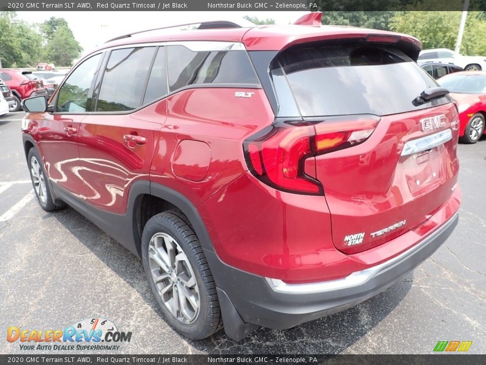 2020 GMC Terrain SLT AWD Red Quartz Tintcoat / Jet Black Photo #4