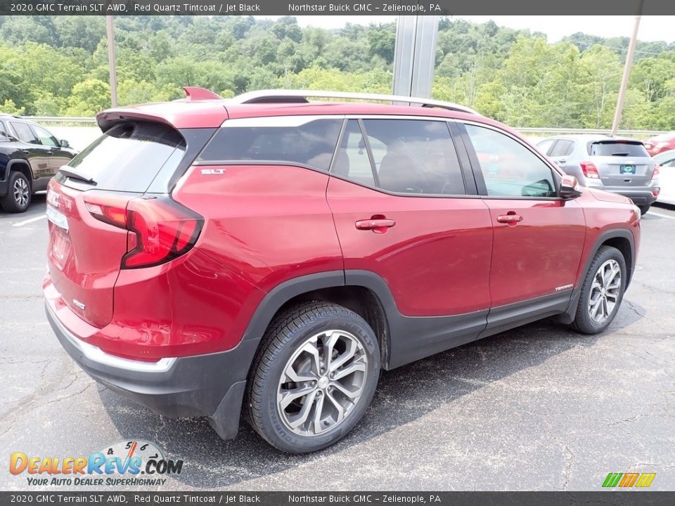 2020 GMC Terrain SLT AWD Red Quartz Tintcoat / Jet Black Photo #7