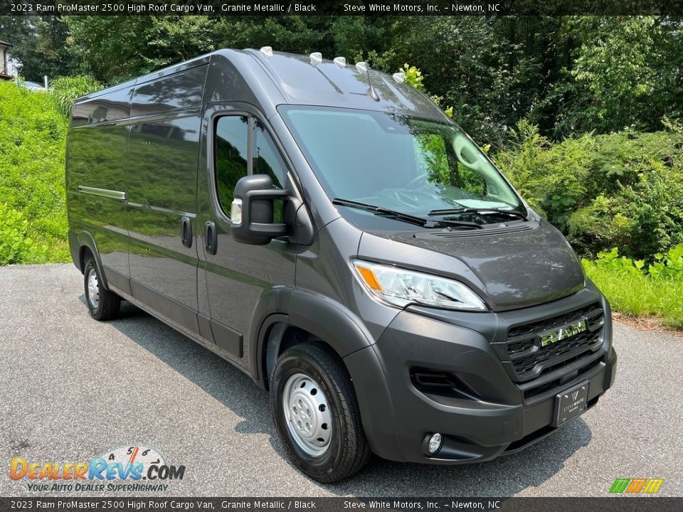 Front 3/4 View of 2023 Ram ProMaster 2500 High Roof Cargo Van Photo #4