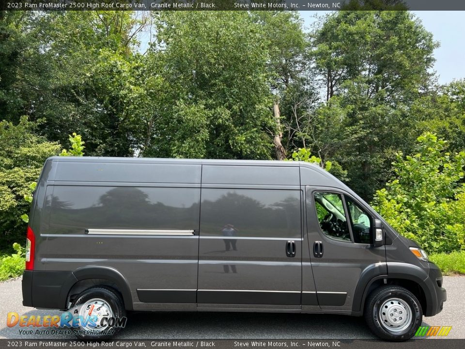 Granite Metallic 2023 Ram ProMaster 2500 High Roof Cargo Van Photo #5