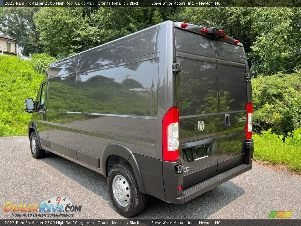 2023 Ram ProMaster 2500 High Roof Cargo Van Granite Metallic / Black Photo #8