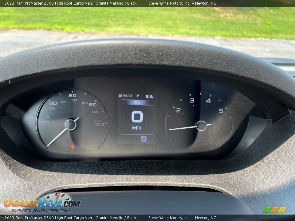 2023 Ram ProMaster 2500 High Roof Cargo Van Gauges Photo #17