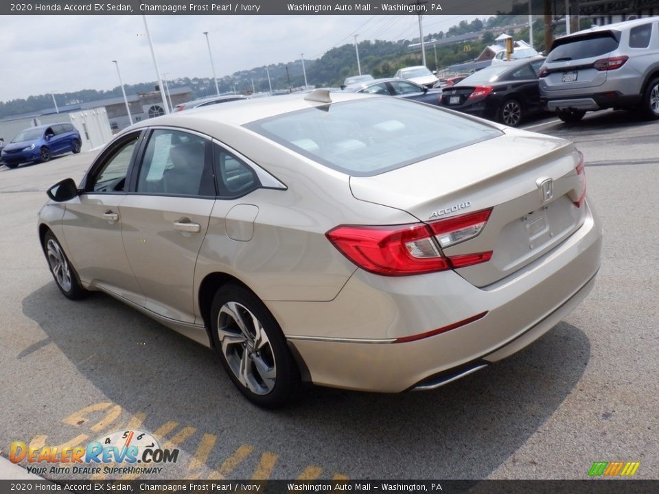 2020 Honda Accord EX Sedan Champagne Frost Pearl / Ivory Photo #7