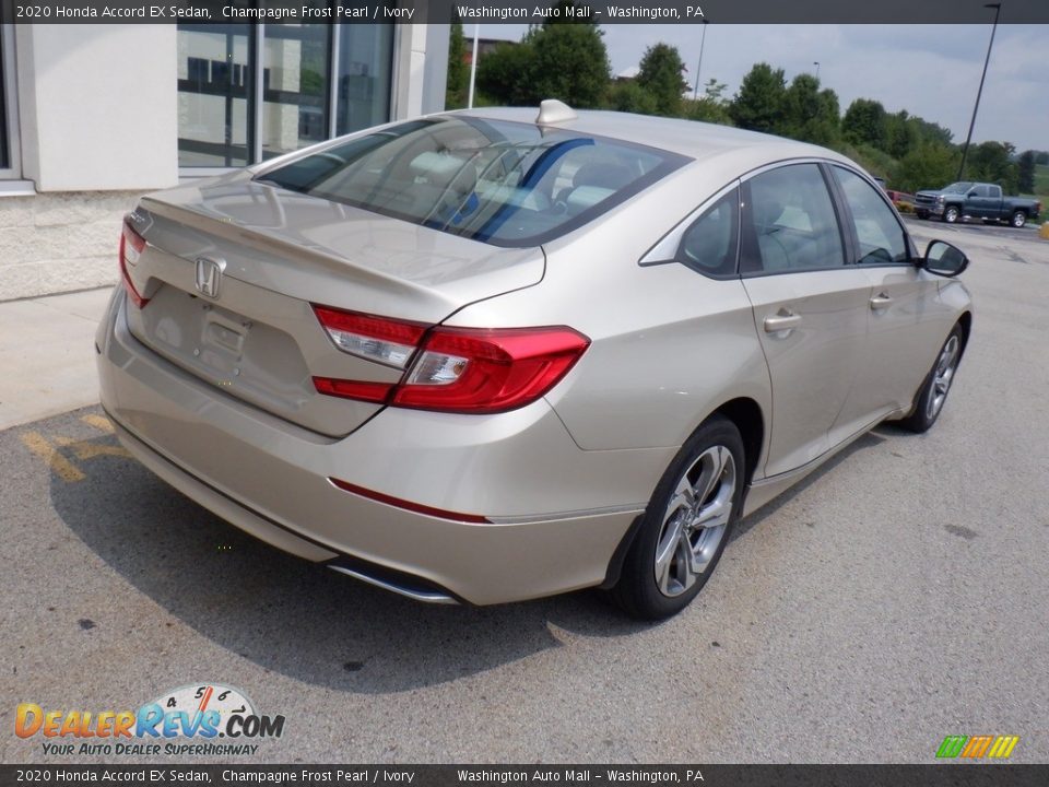 2020 Honda Accord EX Sedan Champagne Frost Pearl / Ivory Photo #9