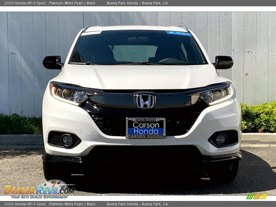 2020 Honda HR-V Sport Platinum White Pearl / Black Photo #2