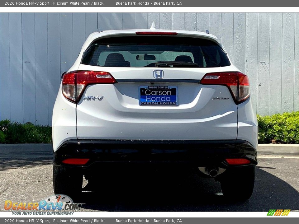 2020 Honda HR-V Sport Platinum White Pearl / Black Photo #3