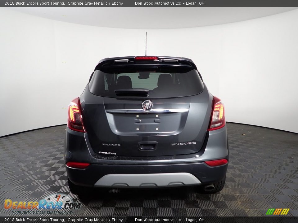 2018 Buick Encore Sport Touring Graphite Gray Metallic / Ebony Photo #8