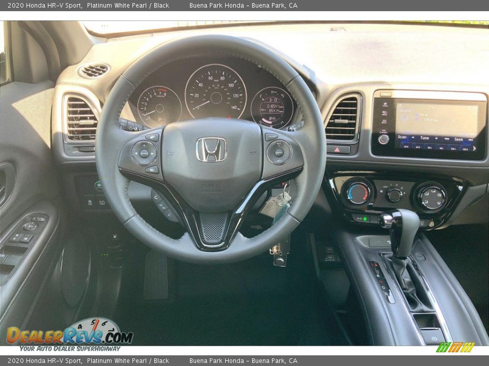 2020 Honda HR-V Sport Platinum White Pearl / Black Photo #4
