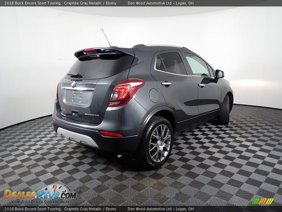 2018 Buick Encore Sport Touring Graphite Gray Metallic / Ebony Photo #11