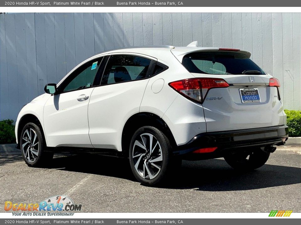 2020 Honda HR-V Sport Platinum White Pearl / Black Photo #10