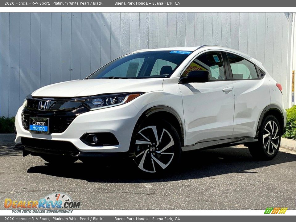 Front 3/4 View of 2020 Honda HR-V Sport Photo #12