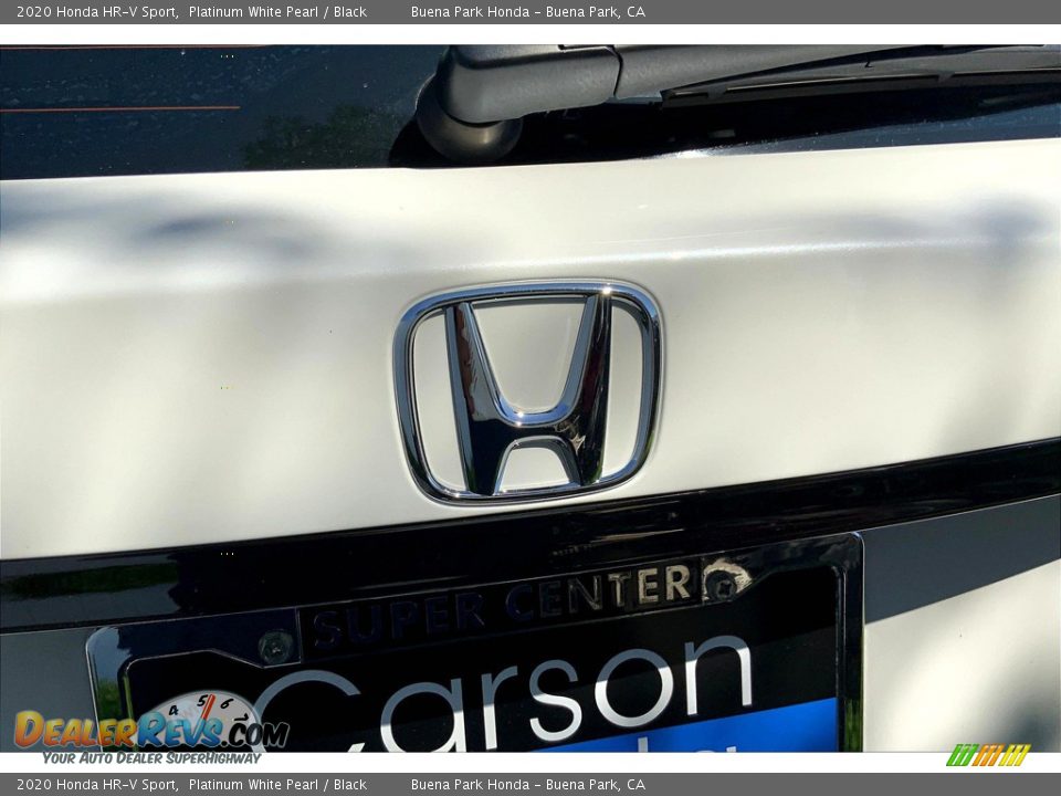 2020 Honda HR-V Sport Platinum White Pearl / Black Photo #31