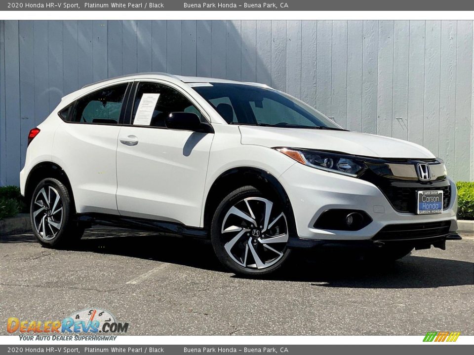 Platinum White Pearl 2020 Honda HR-V Sport Photo #34