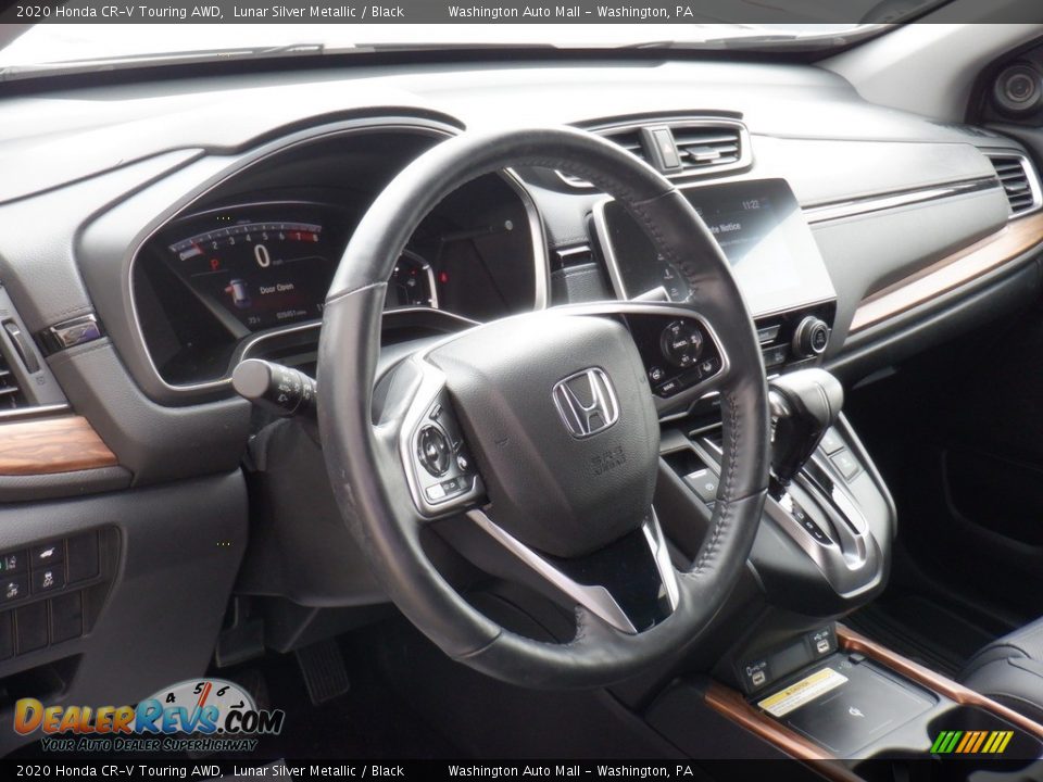 2020 Honda CR-V Touring AWD Lunar Silver Metallic / Black Photo #10