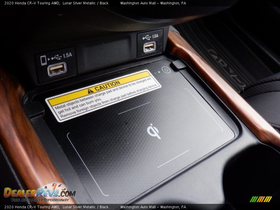 2020 Honda CR-V Touring AWD Lunar Silver Metallic / Black Photo #16