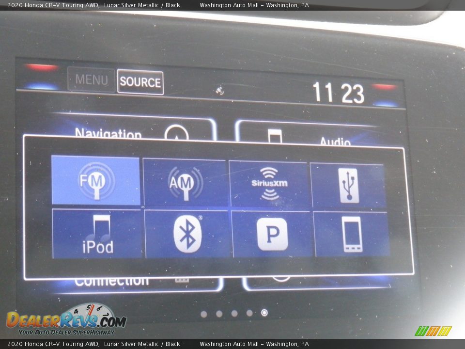 2020 Honda CR-V Touring AWD Lunar Silver Metallic / Black Photo #21