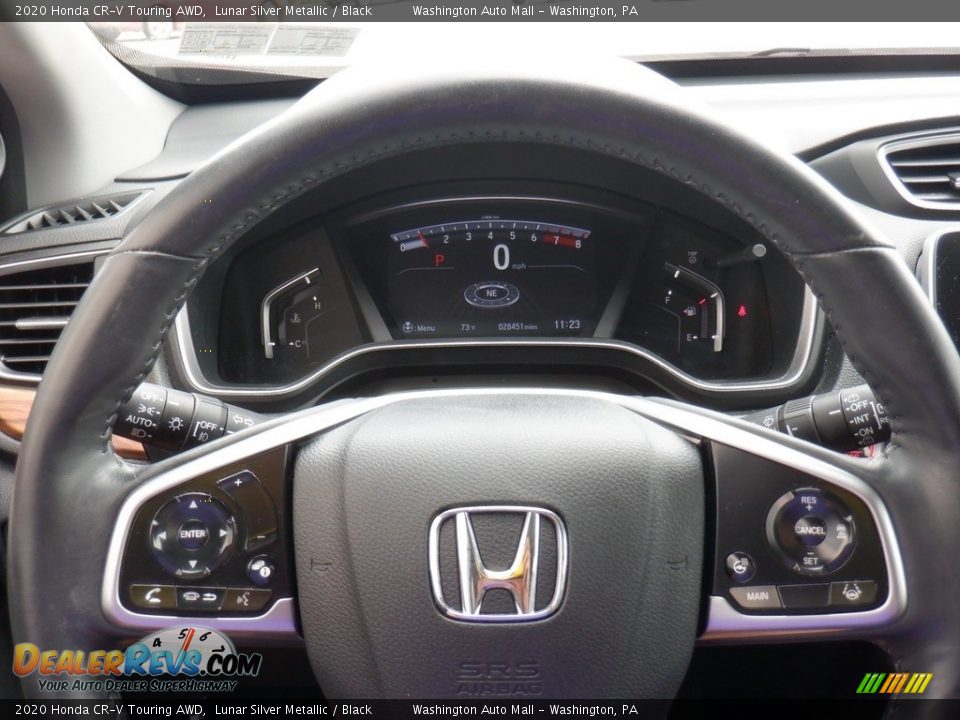 2020 Honda CR-V Touring AWD Lunar Silver Metallic / Black Photo #25