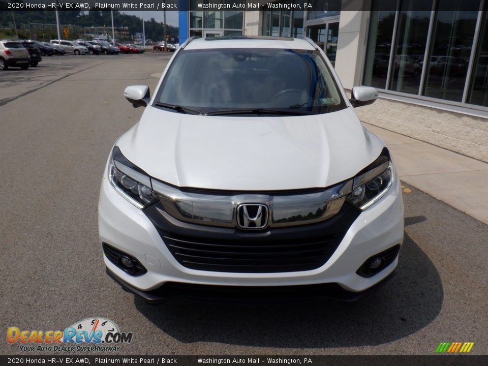 2020 Honda HR-V EX AWD Platinum White Pearl / Black Photo #3