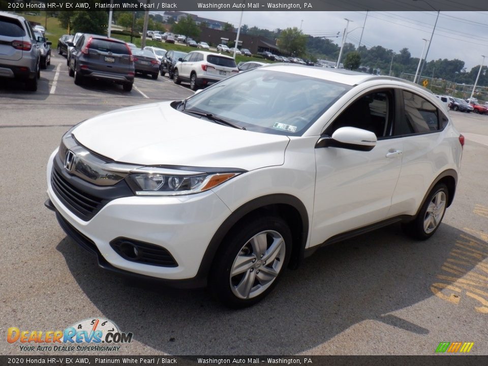 2020 Honda HR-V EX AWD Platinum White Pearl / Black Photo #4