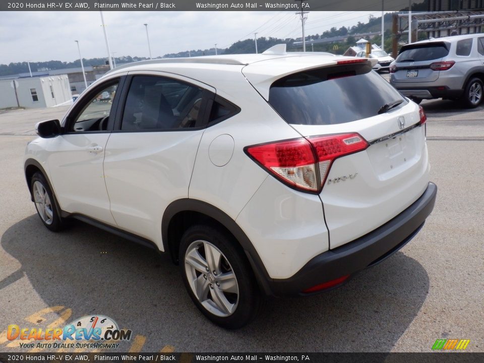 2020 Honda HR-V EX AWD Platinum White Pearl / Black Photo #6