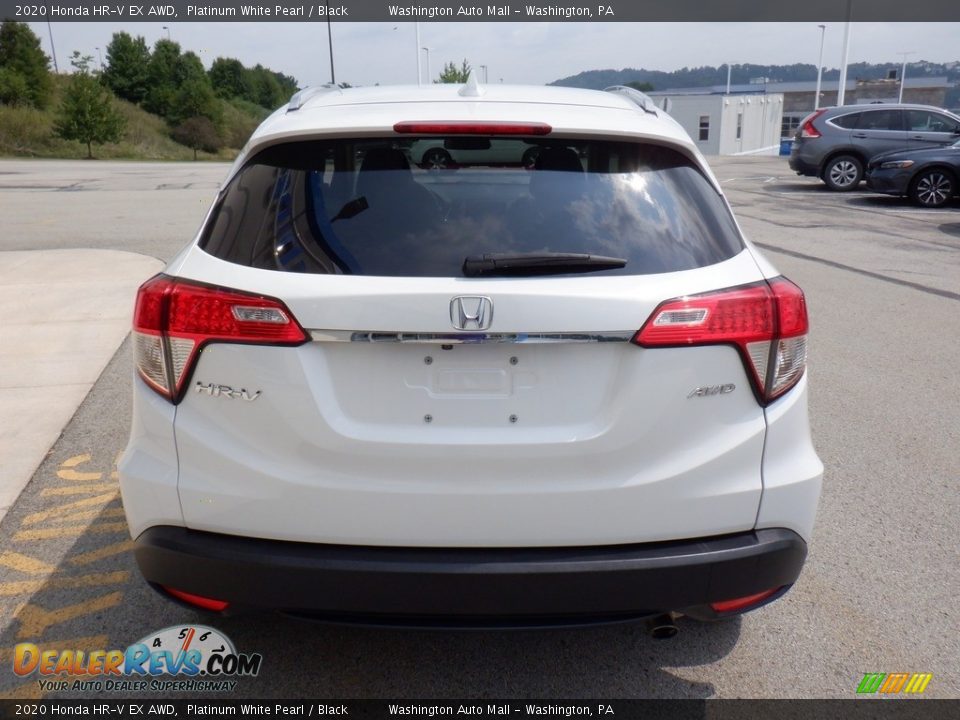 2020 Honda HR-V EX AWD Platinum White Pearl / Black Photo #7