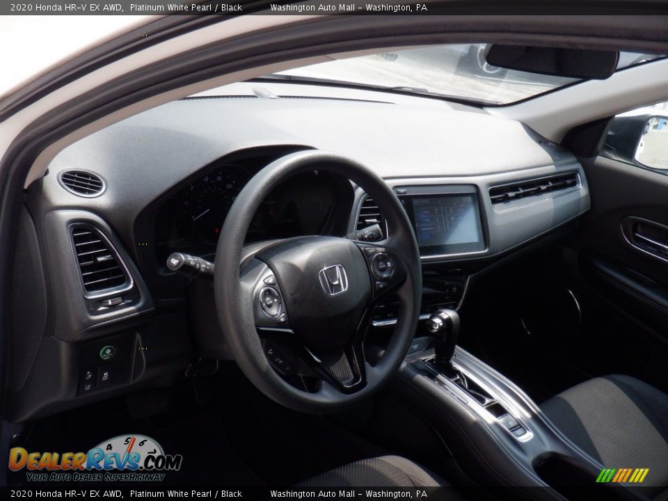 2020 Honda HR-V EX AWD Platinum White Pearl / Black Photo #10