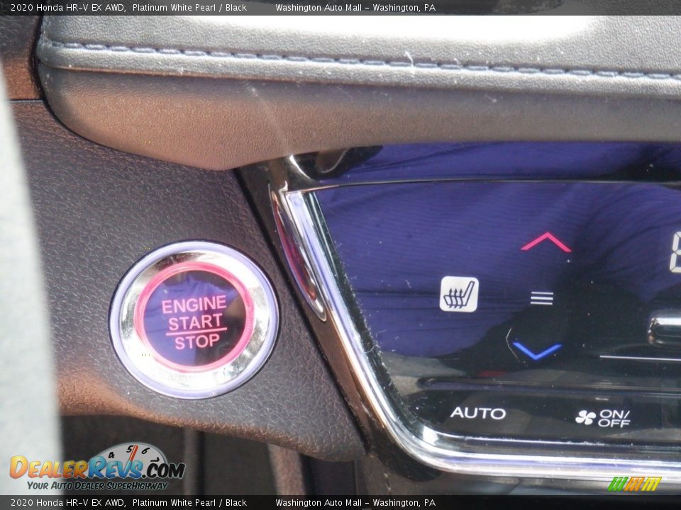 2020 Honda HR-V EX AWD Platinum White Pearl / Black Photo #14