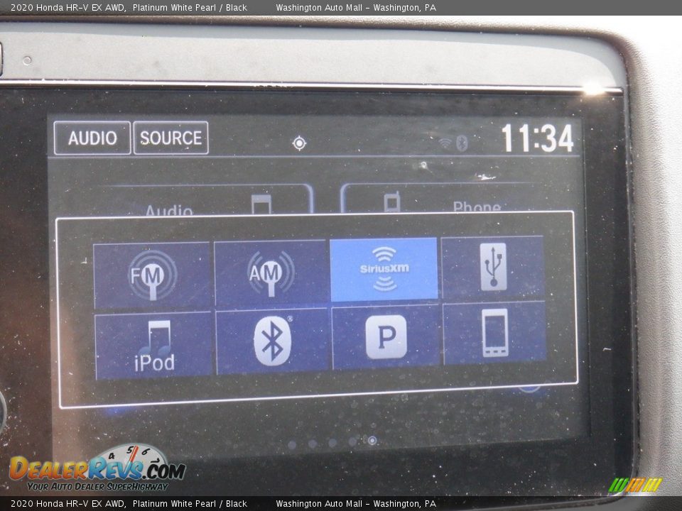 2020 Honda HR-V EX AWD Platinum White Pearl / Black Photo #16