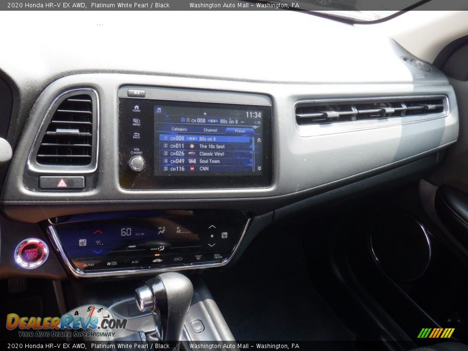 2020 Honda HR-V EX AWD Platinum White Pearl / Black Photo #18