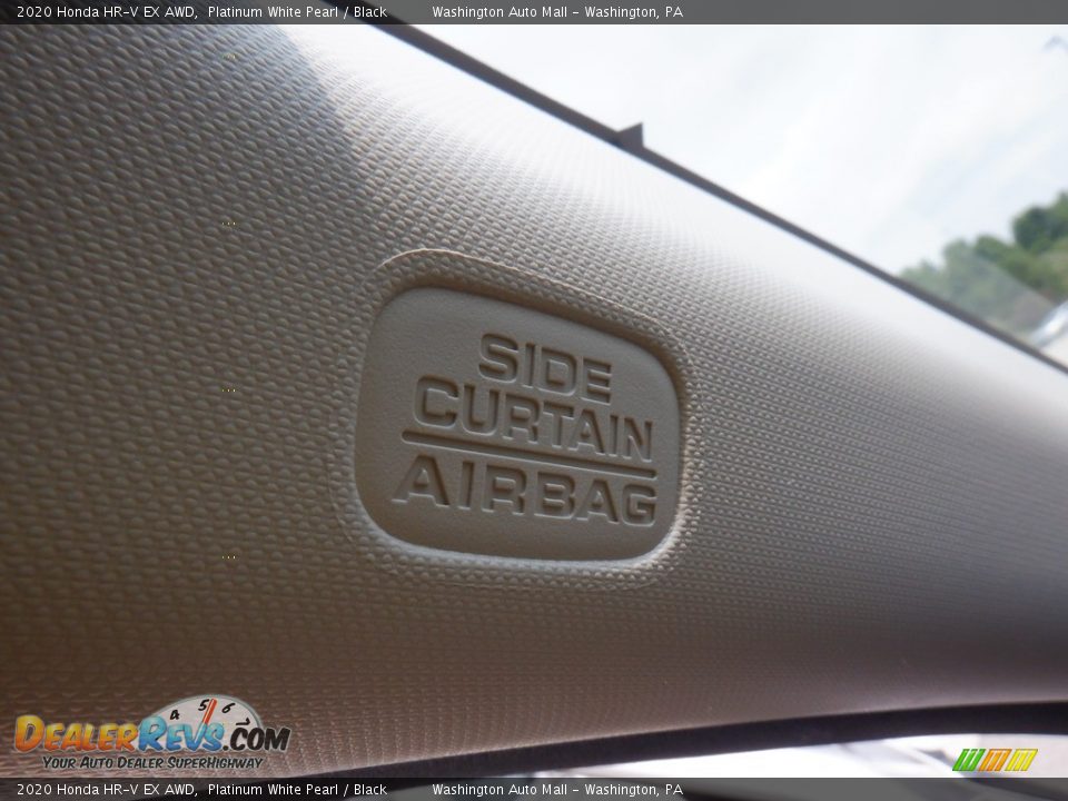 2020 Honda HR-V EX AWD Platinum White Pearl / Black Photo #20