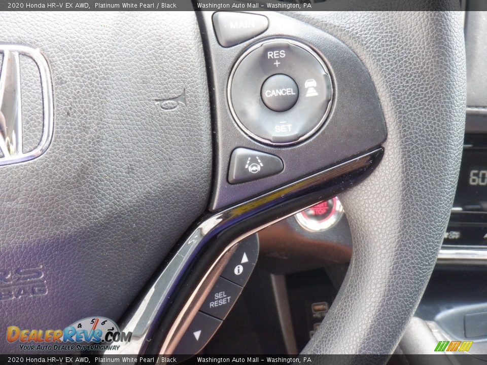 2020 Honda HR-V EX AWD Platinum White Pearl / Black Photo #22