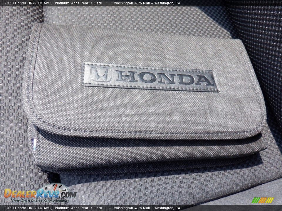 2020 Honda HR-V EX AWD Platinum White Pearl / Black Photo #25