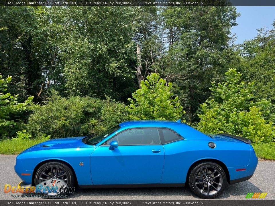 B5 Blue Pearl 2023 Dodge Challenger R/T Scat Pack Plus Photo #1