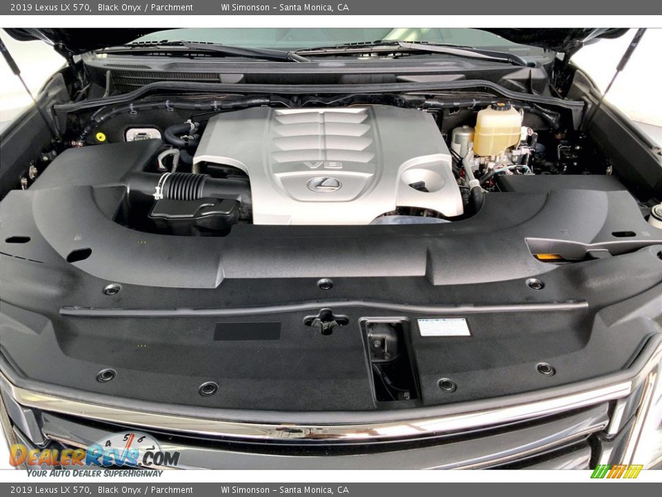 2019 Lexus LX 570 5.7 Liter DOHC 32-Valve VVT-iE V8 Engine Photo #9