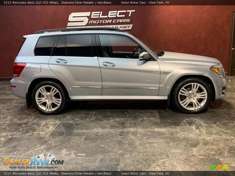 Diamond Silver Metallic 2015 Mercedes-Benz GLK 350 4Matic Photo #4