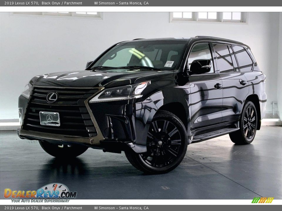 2019 Lexus LX 570 Black Onyx / Parchment Photo #12