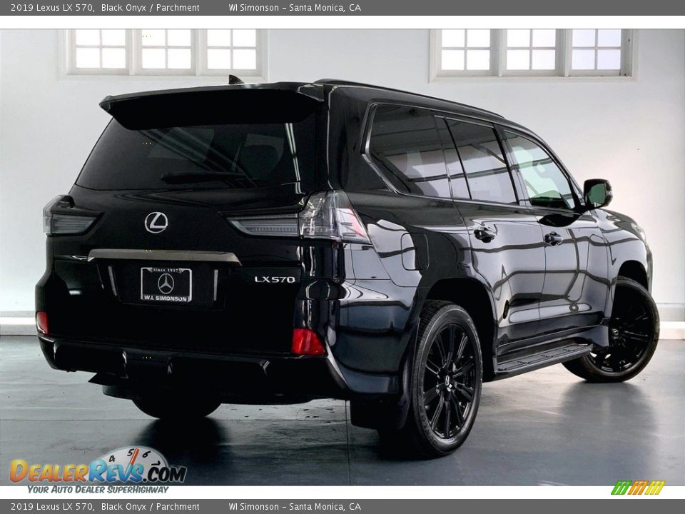 2019 Lexus LX 570 Black Onyx / Parchment Photo #13